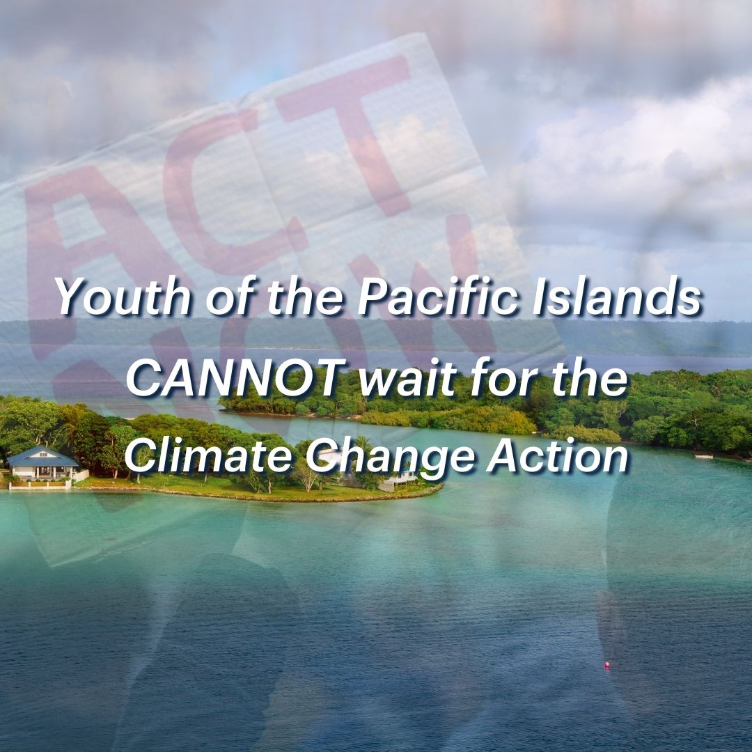 Read more about the article Youth of the Pacific Islands CANNOT wait for the Climate Change Action, Vanuatu PM Says