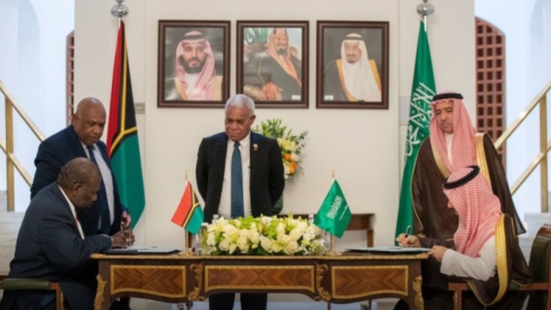 Read more about the article Vanuatu Signs Protocol for the Establishment of Diplomatic Relations with Saudi Arabia