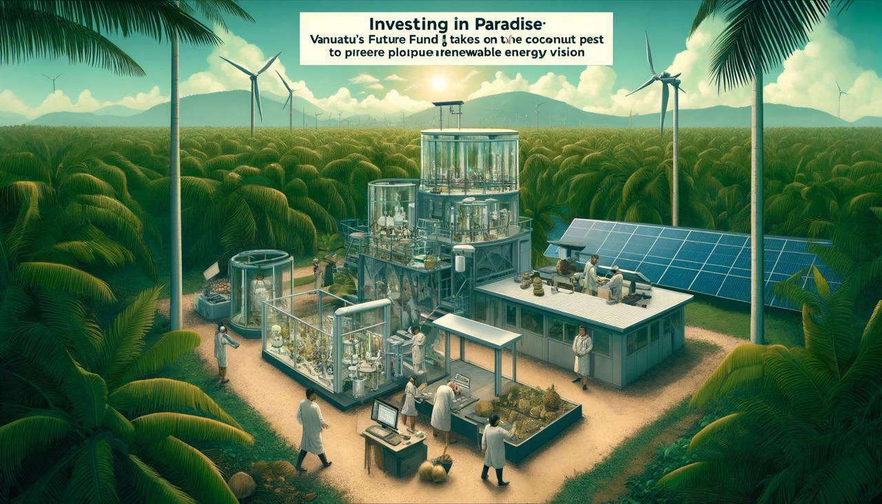 Read more about the article Investing in Paradise: Vanuatu’s CNO Future Fund Takes on Coconut Pest to Propel Renewable Energy Vision