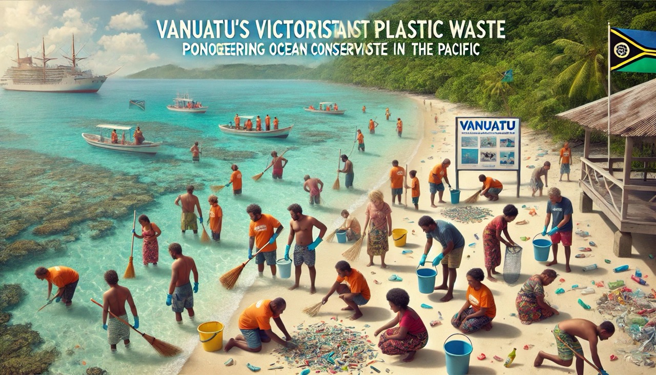 Vanuatu's Victory Against Plastic Waste. Pioneering Ocean Conservation in the Pacific