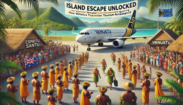 Read more about the article Island Escape Unlocked: How Vanuatu’s New Direct Flights from Auckland Are Spurring a Tropical Tourism Renaissance